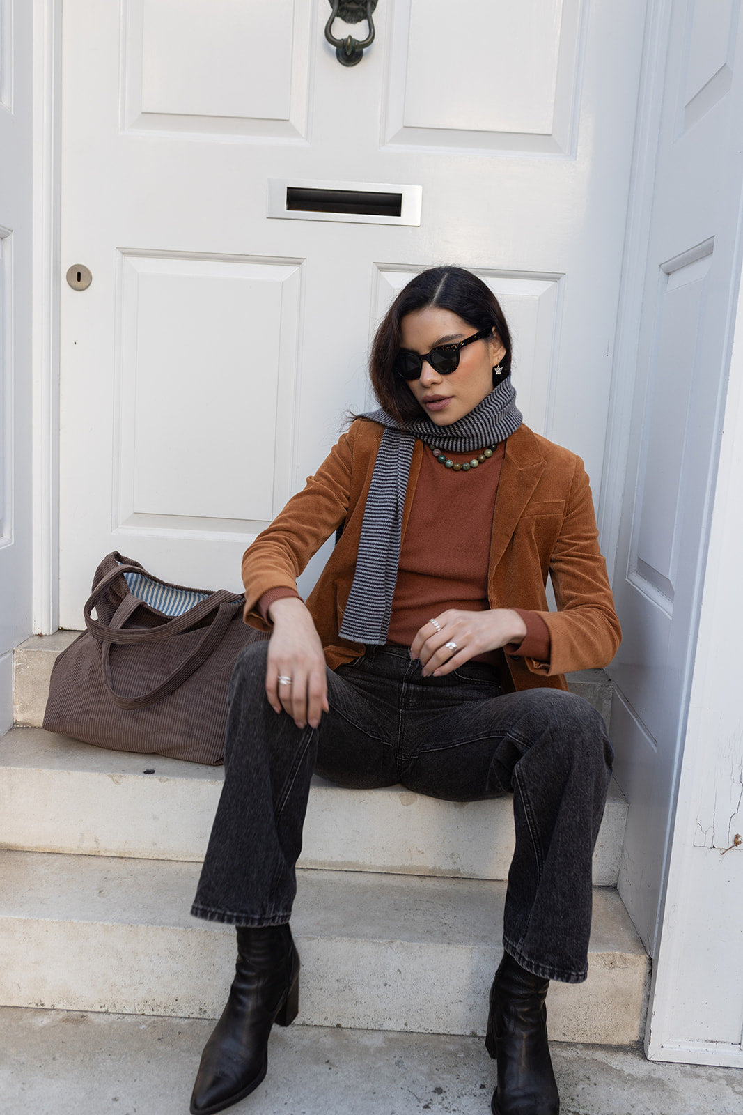 Kika Tote - Glacé Brown