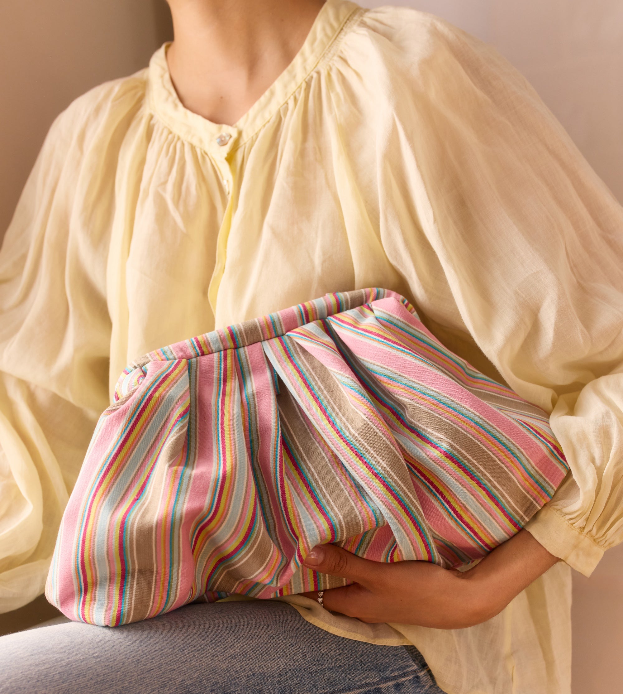 Riga Clutch - Pink Multi