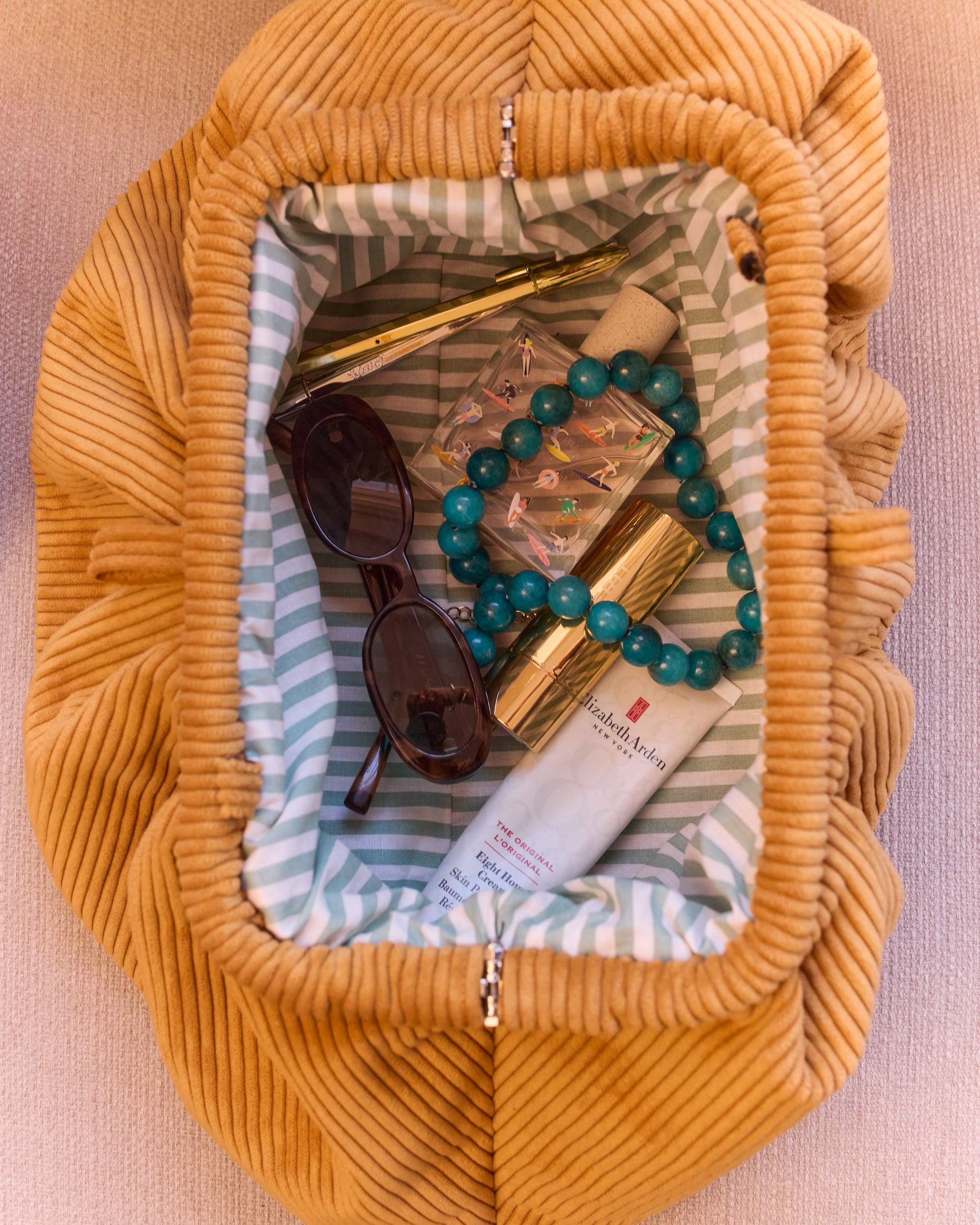 Lecce Clutch - Caramel