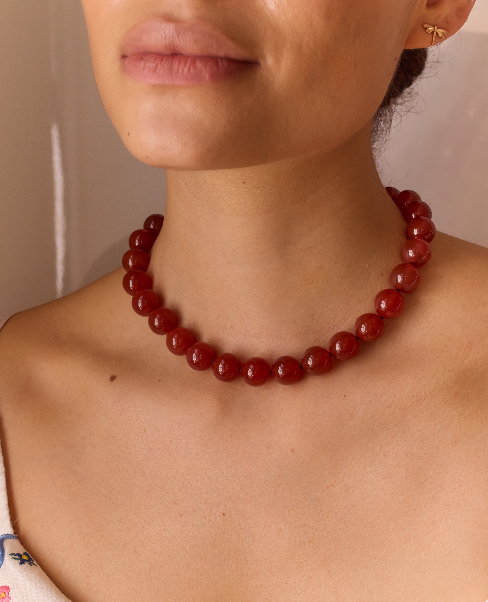 Pietre Necklace - Cornelian
