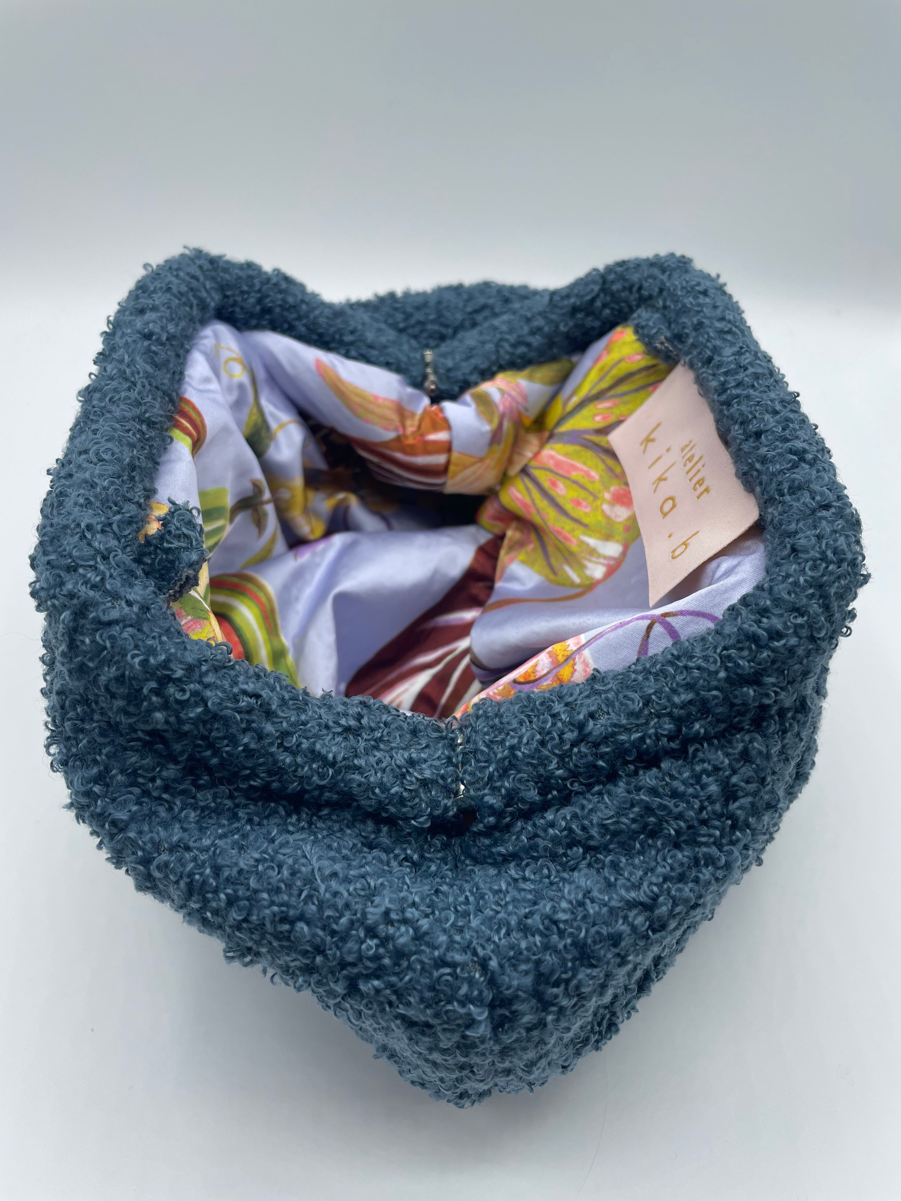 La Piccolina Clutch - Soft Denim Blue