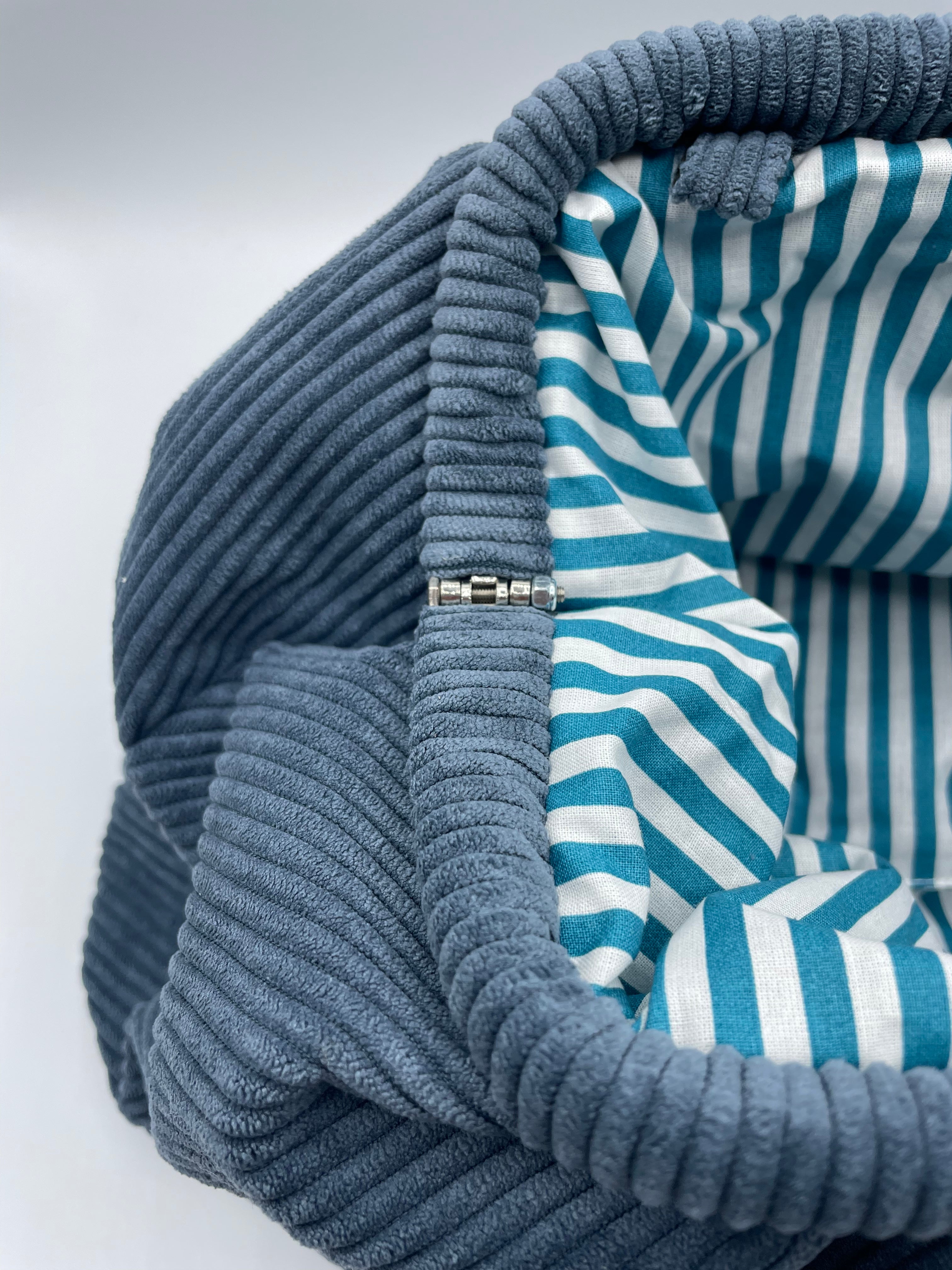 Lecce Clutch - Soft Denim Blue