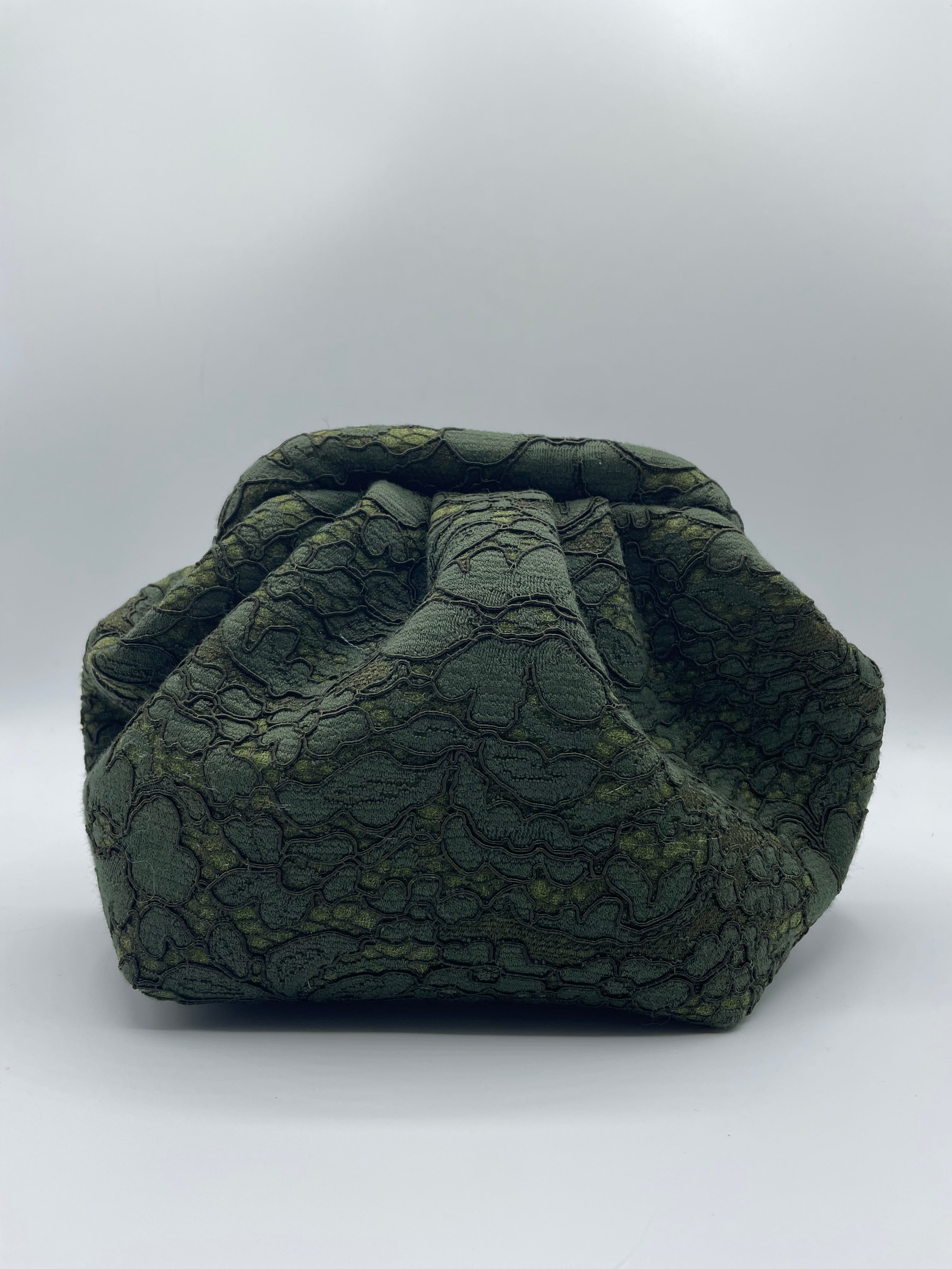 La Piccolina Clutch - Green Lace