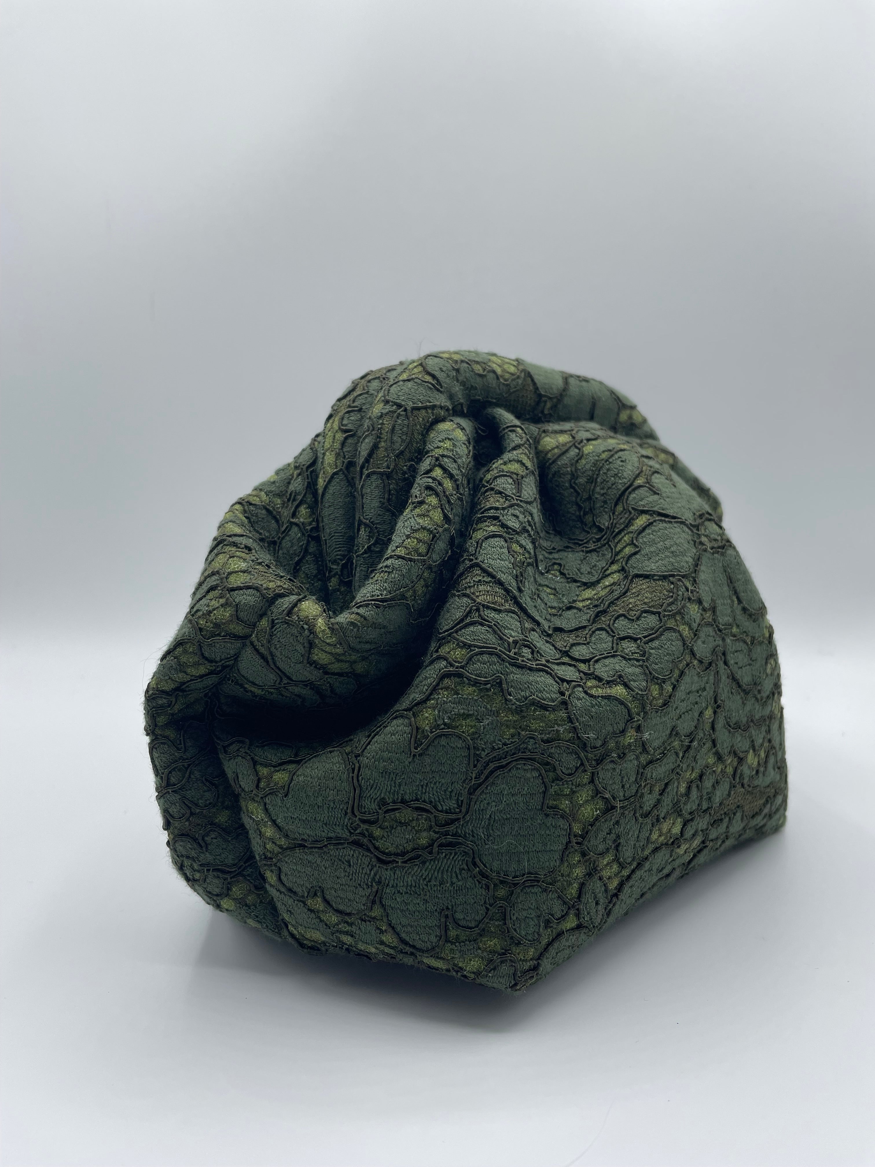 La Piccolina Clutch - Green Lace