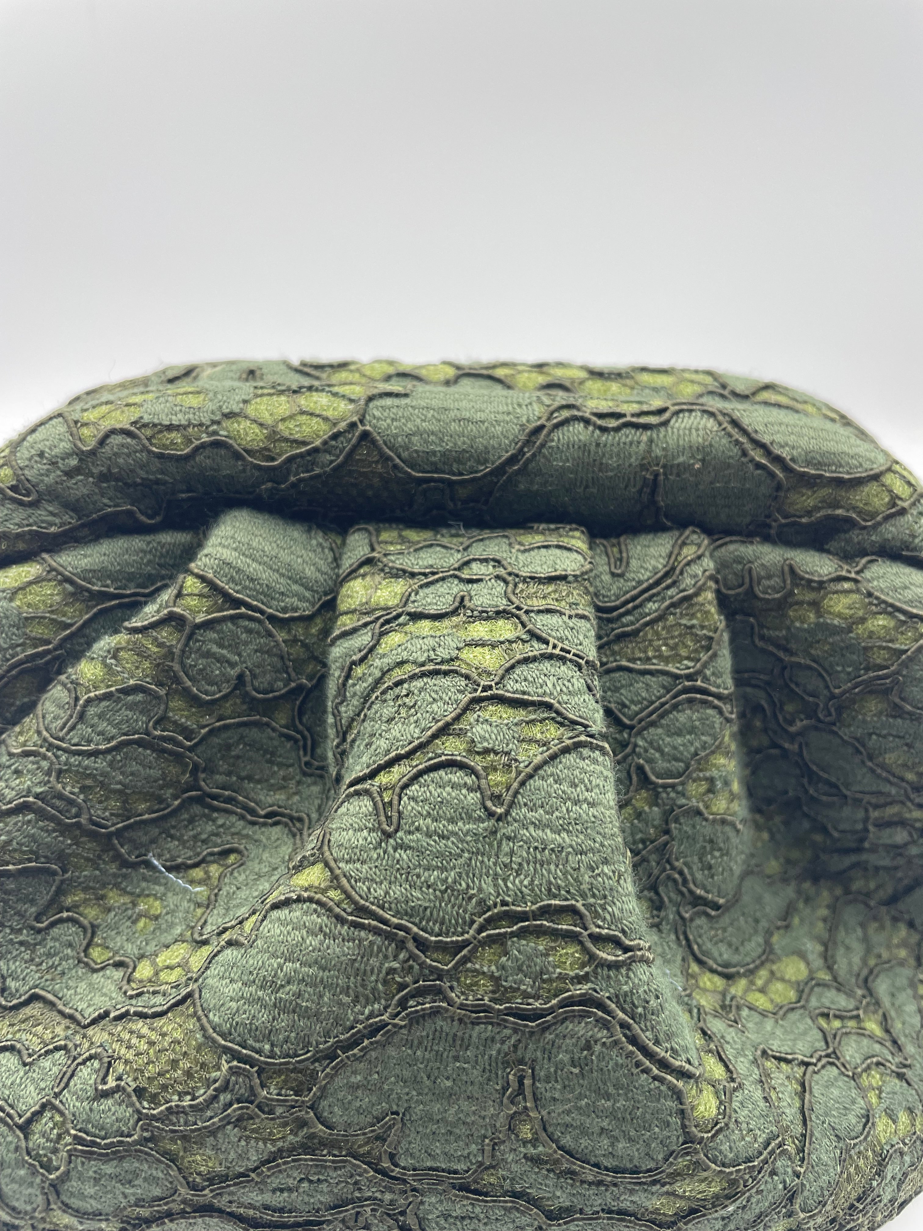 La Piccolina Clutch - Green Lace