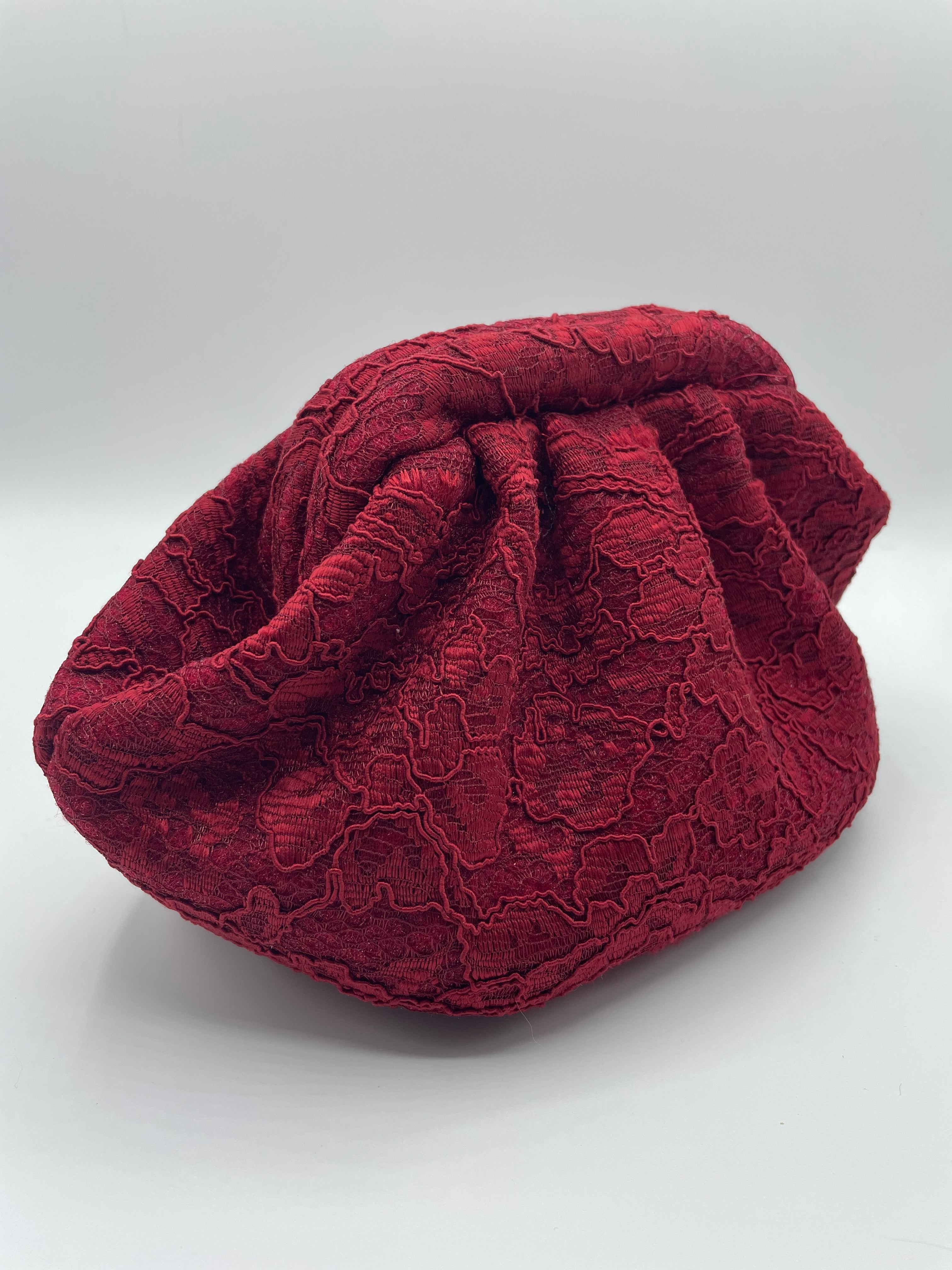 La Piccolina Clutch - Red Lace