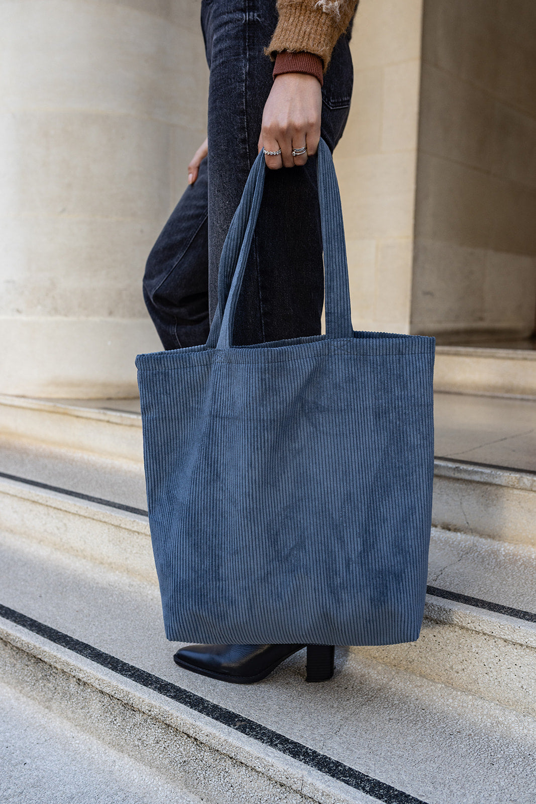 Kika Tote - Denim Blue