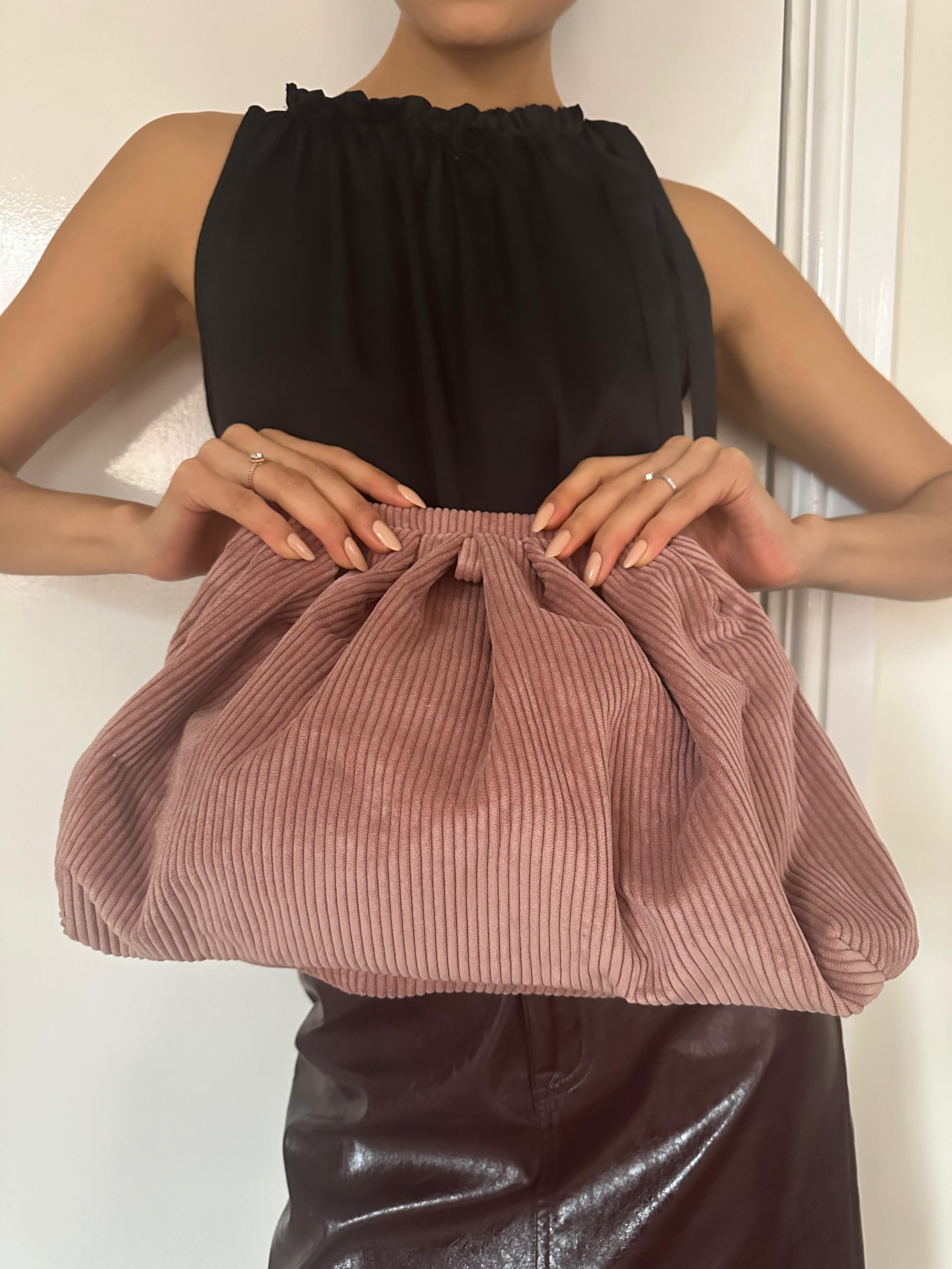 Lecce Clutch - Powder Pink