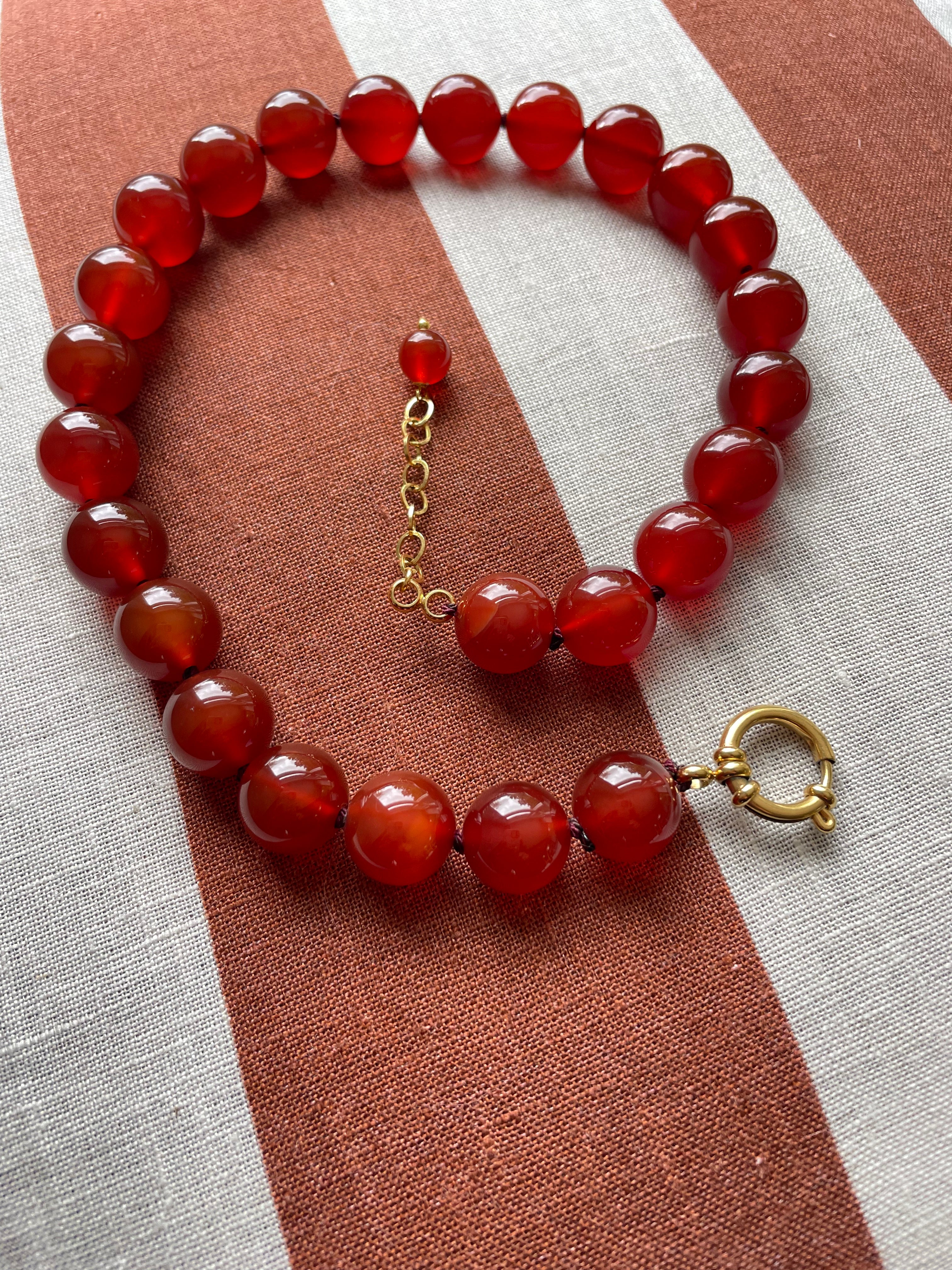 Pietre Necklace - Cornelian