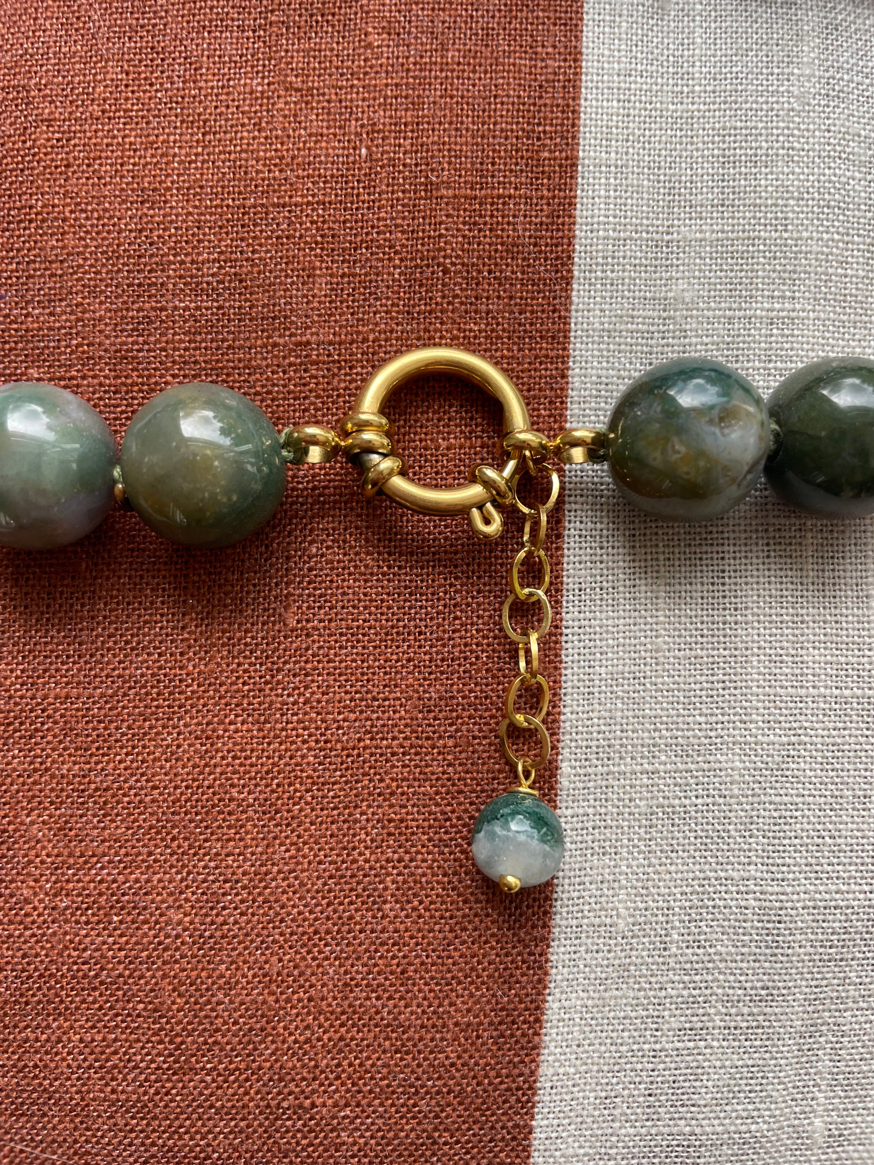 Pietre Necklace - Indian Agate