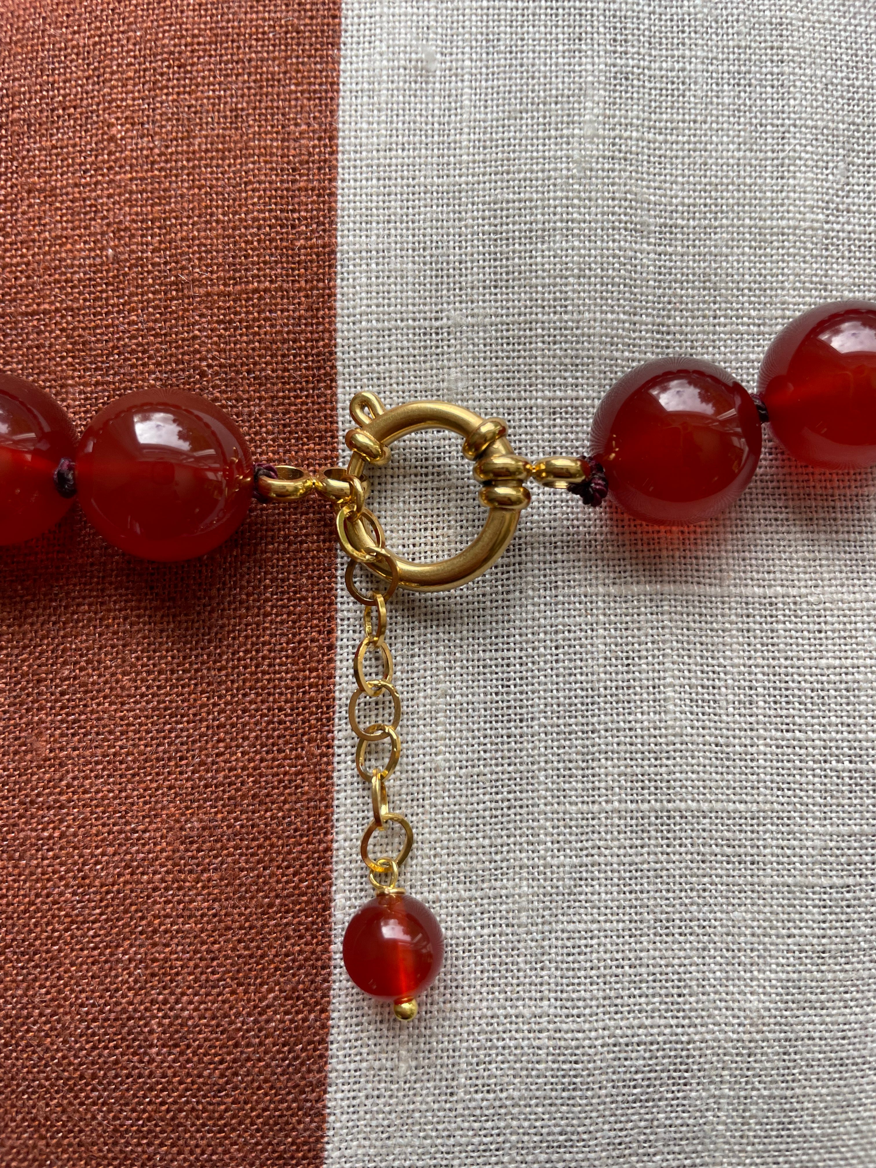 Pietre Necklace - Cornelian