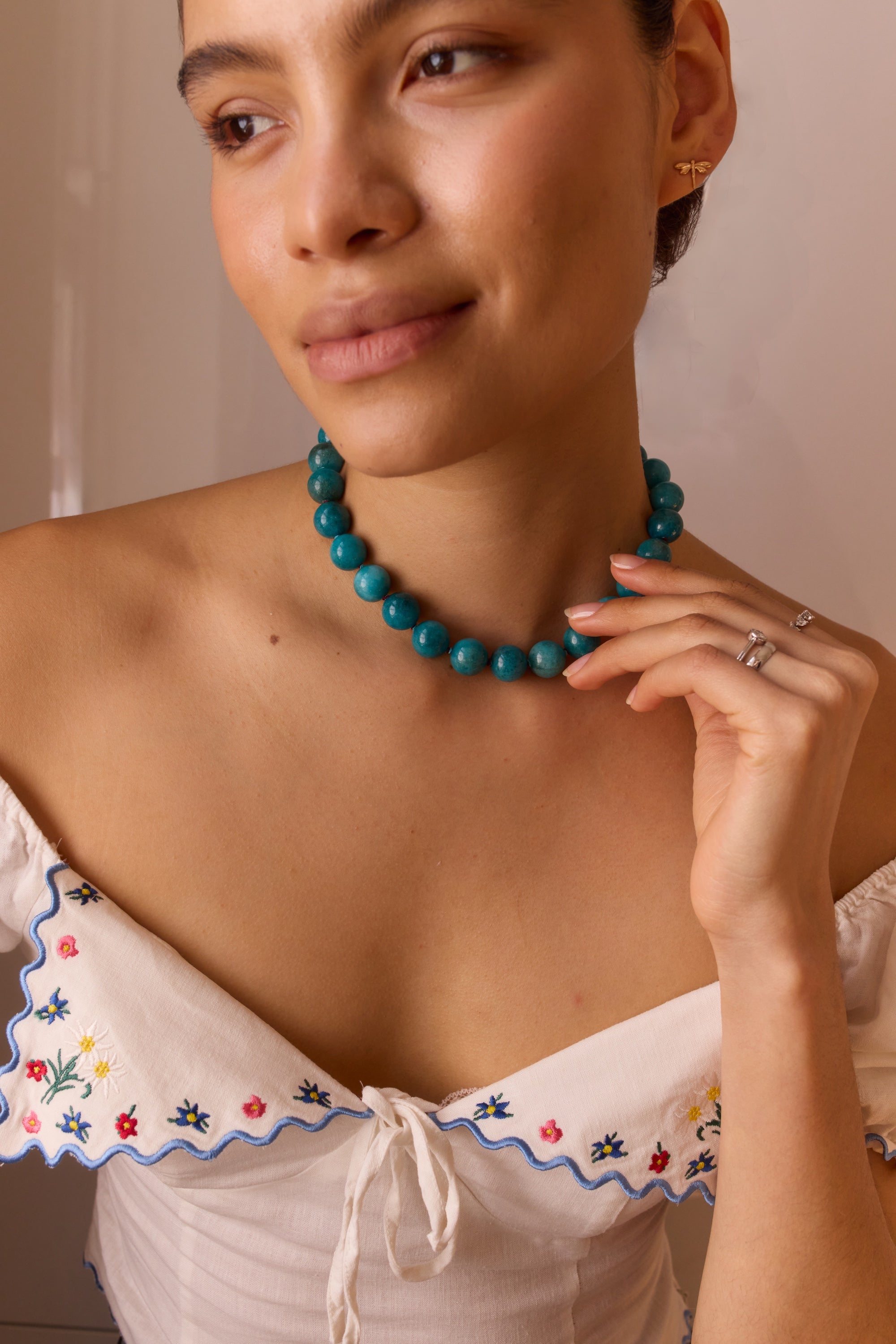 Pietre Necklace - Tourmaline