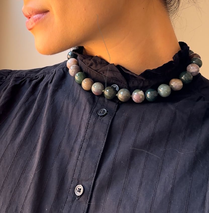 Pietre Necklace - Indian Agate