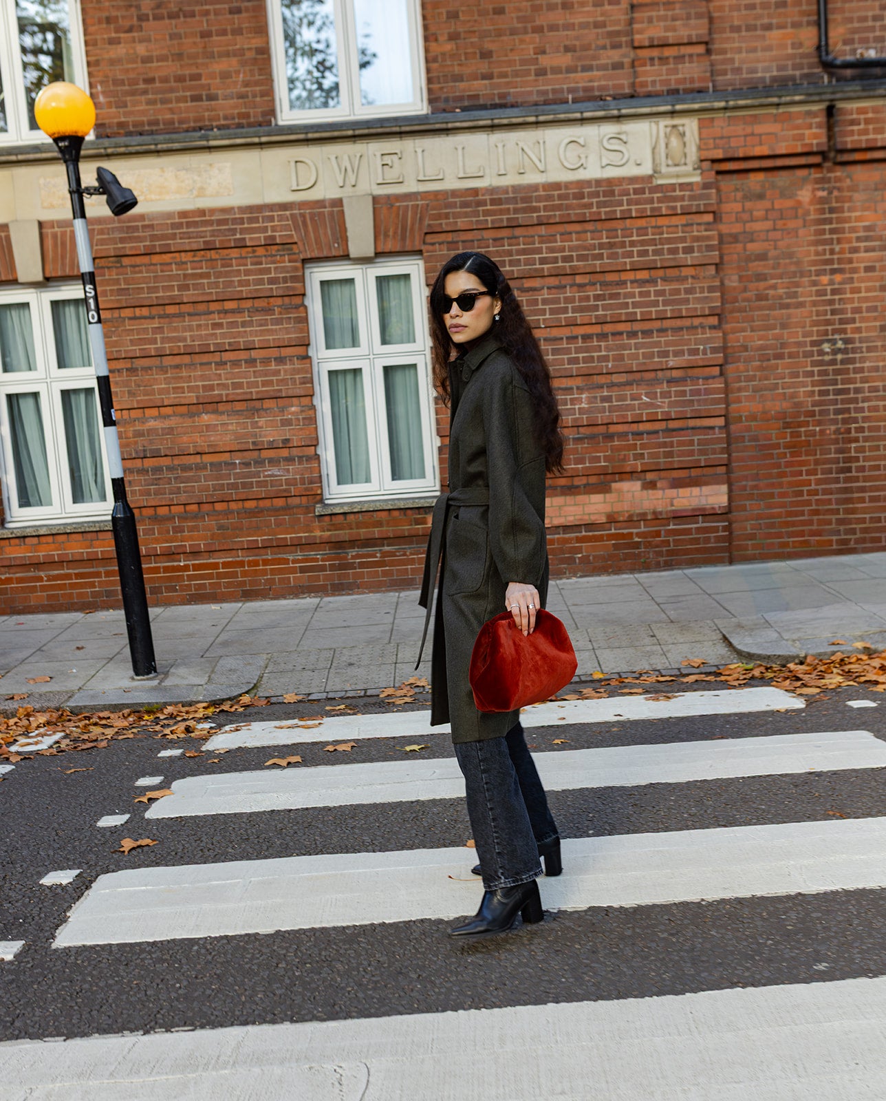 Florence clutch - Terracotta